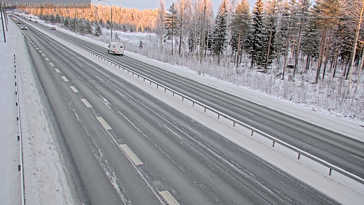 Kelikamerat Kuva Tie 5 Kuopio, Vehmasmäki, Kuopio, Pohjois-Savo
