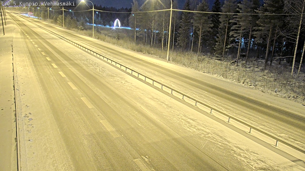 Kelikamerat Kuva Tie 5 Kuopio, Vehmasmäki, Kuopio, Pohjois-Savo