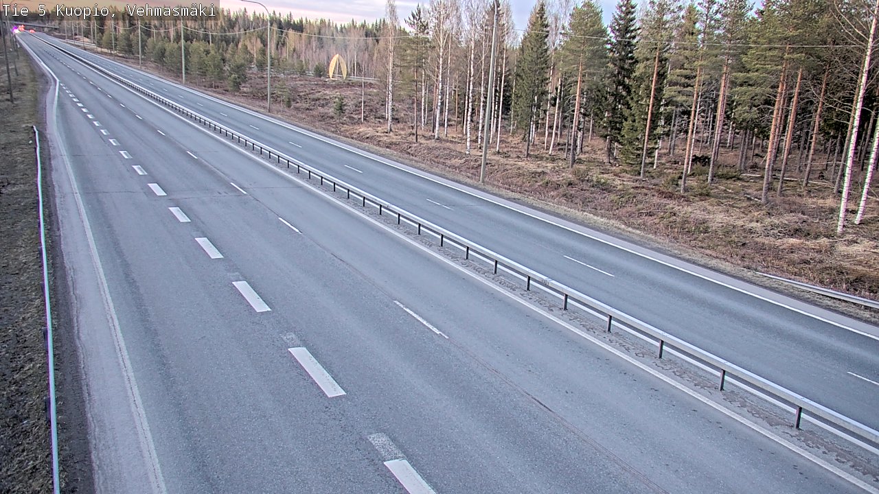 Kelikamerat Kuva Tie 5 Kuopio, Vehmasmäki, Kuopio, Pohjois-Savo
