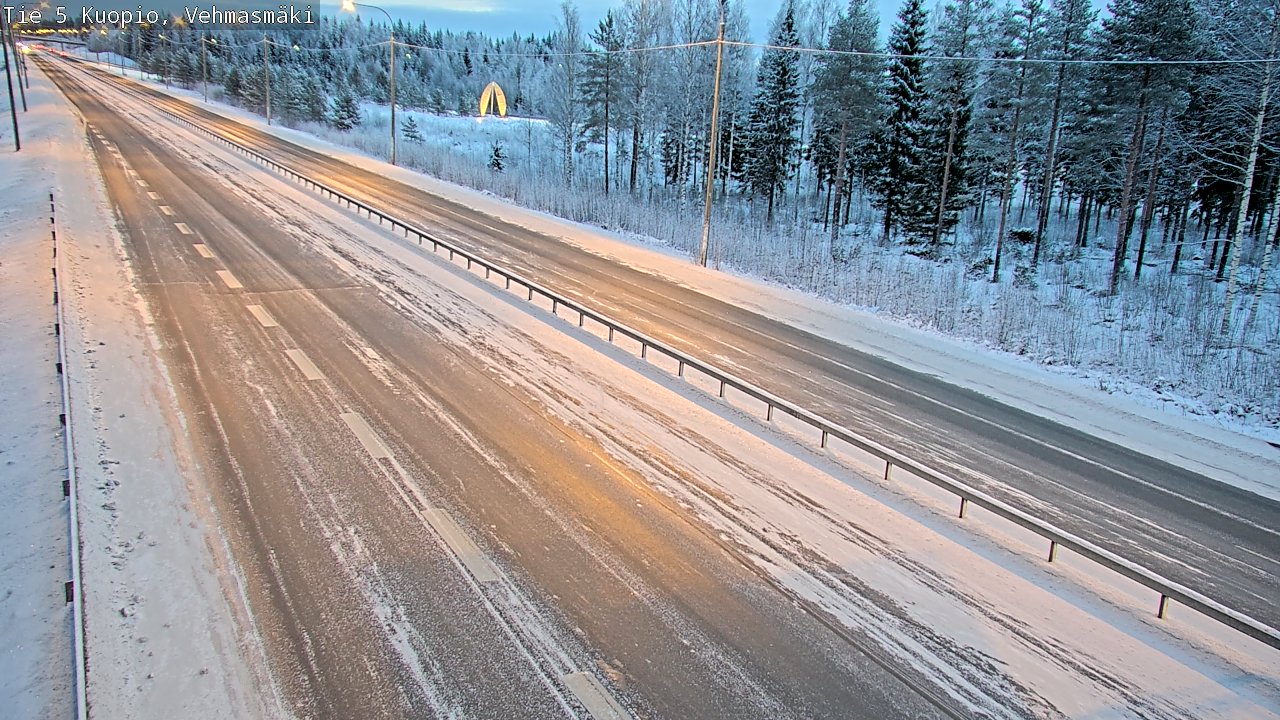Kelikamerat Kuva Tie 5 Kuopio, Vehmasmäki, Kuopio, Pohjois-Savo