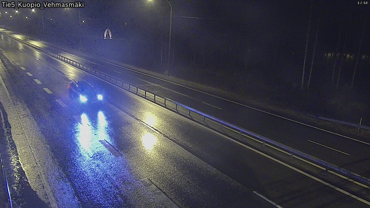 Weather Camera Image Väg 5 Kuopio, Vehmasmäki, Kuopio, Pohjois-Savo