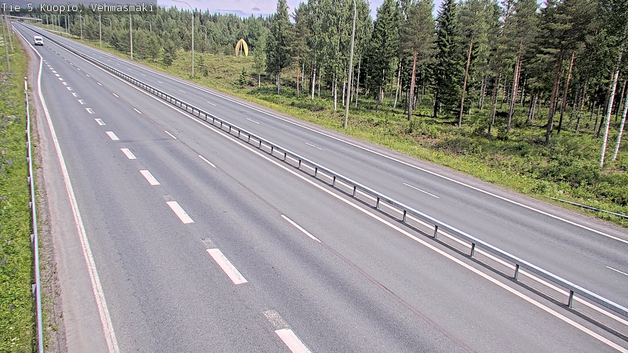 Kelikamerat Kuva Tie 5 Kuopio, Vehmasmäki, Kuopio, Pohjois-Savo