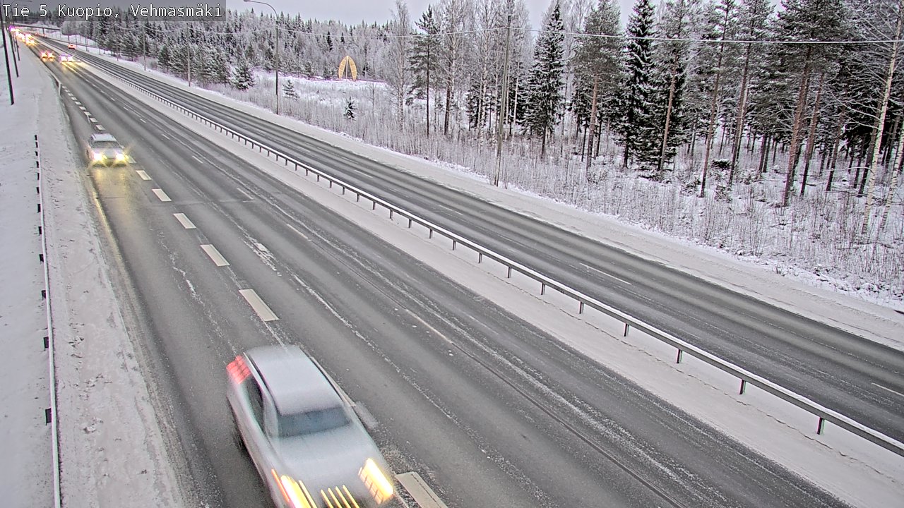 Kelikamerat Kuva Tie 5 Kuopio, Vehmasmäki, Kuopio, Pohjois-Savo