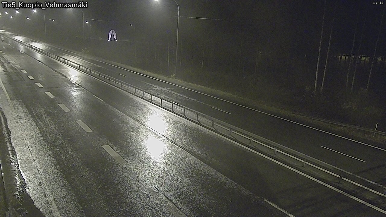 Weather Camera Image Road 5 Kuopio, Vehmasmäki, Kuopio, Pohjois-Savo