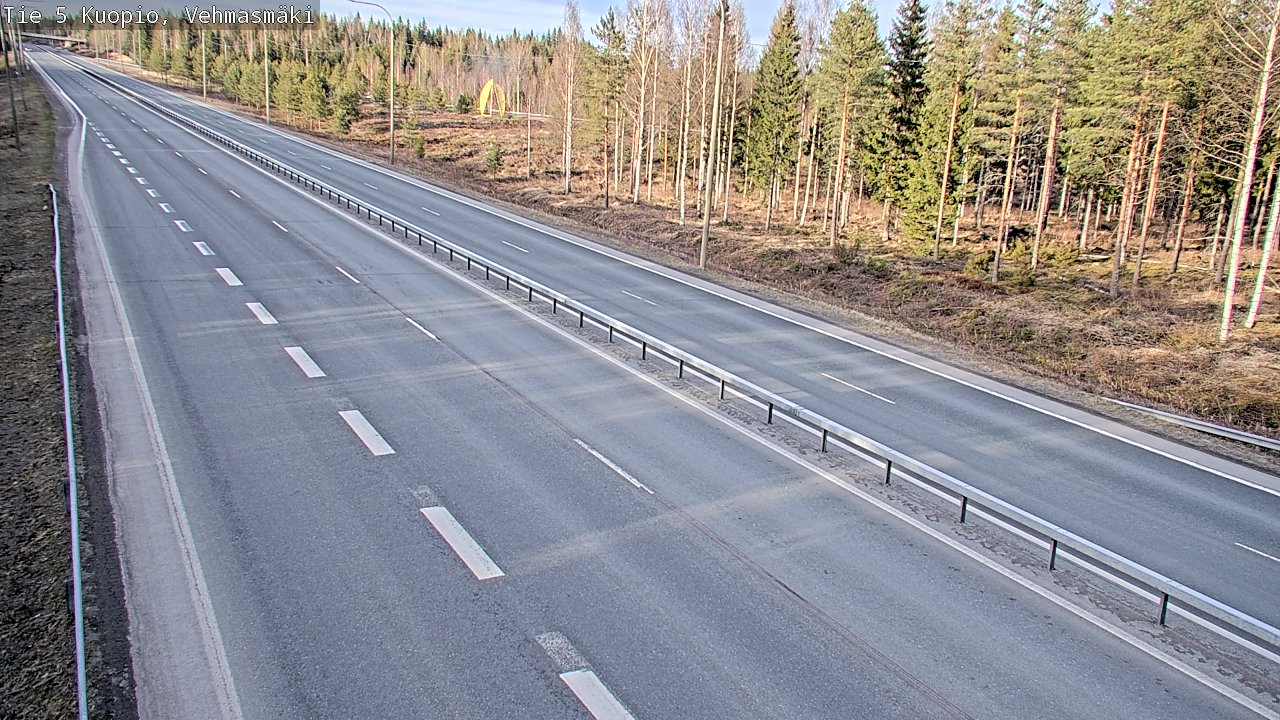 Kelikamerat Kuva Tie 5 Kuopio, Vehmasmäki, Kuopio, Pohjois-Savo