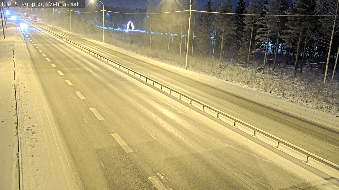 Kelikamerat Kuva Tie 5 Kuopio, Vehmasmäki, Kuopio, Pohjois-Savo