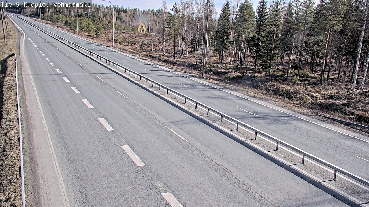 Kelikamerat Kuva Tie 5 Kuopio, Vehmasmäki, Kuopio, Pohjois-Savo