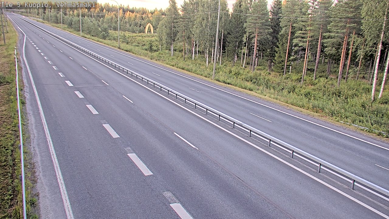Kelikamerat Kuva Tie 5 Kuopio, Vehmasmäki, Kuopio, Pohjois-Savo