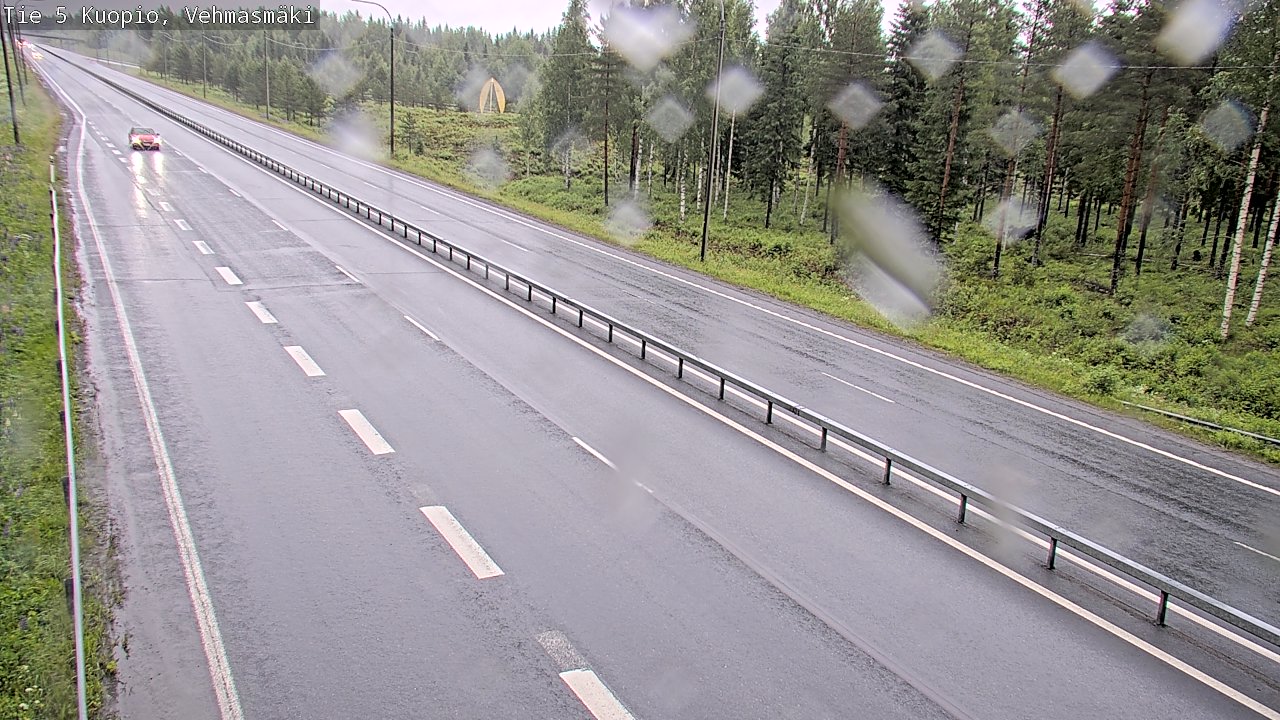 Kelikamerat Kuva Tie 5 Kuopio, Vehmasmäki, Kuopio, Pohjois-Savo