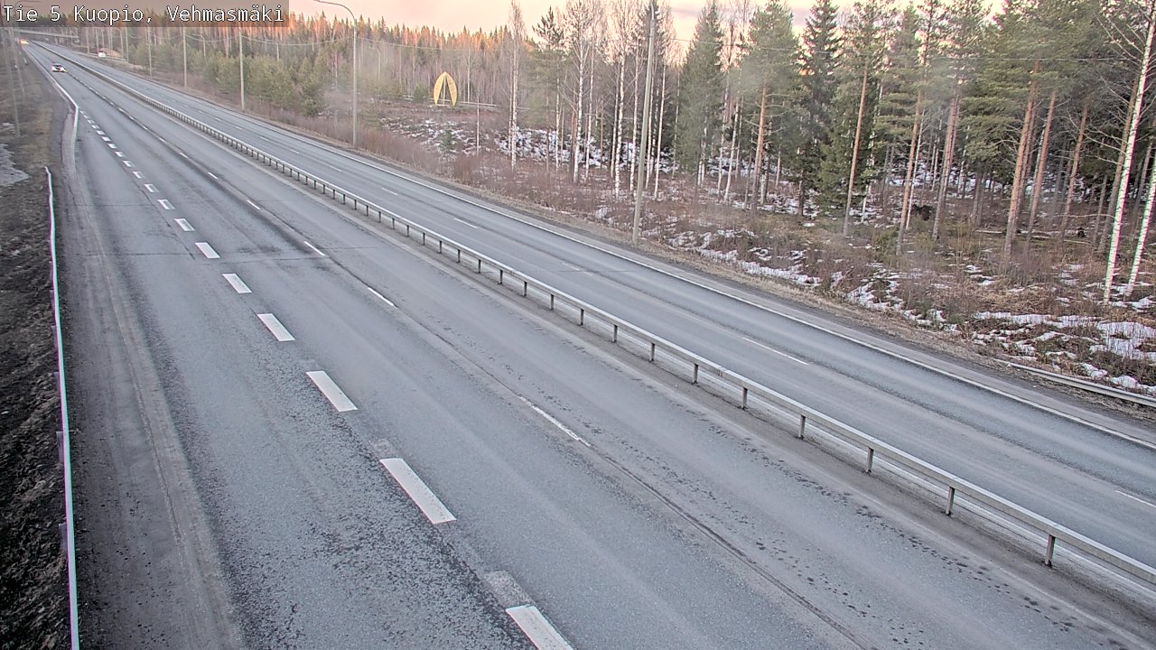 Kelikamerat Kuva Tie 5 Kuopio, Vehmasmäki, Kuopio, Pohjois-Savo