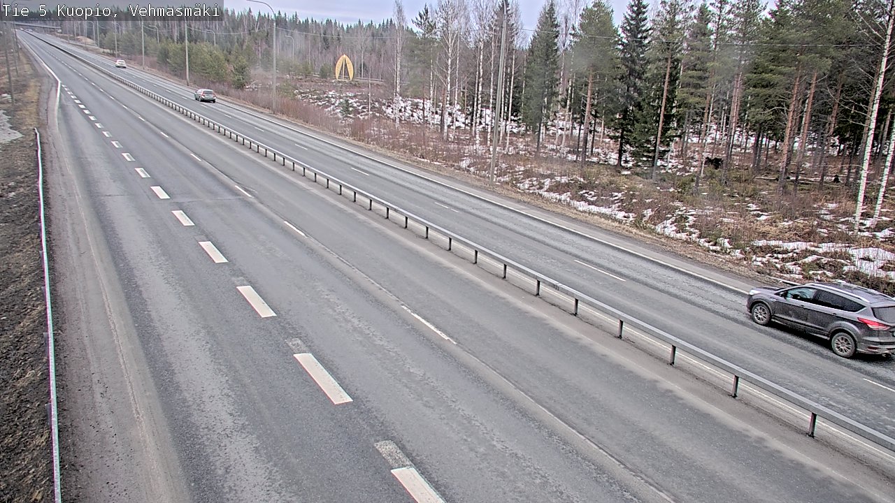 Kelikamerat Kuva Tie 5 Kuopio, Vehmasmäki, Kuopio, Pohjois-Savo