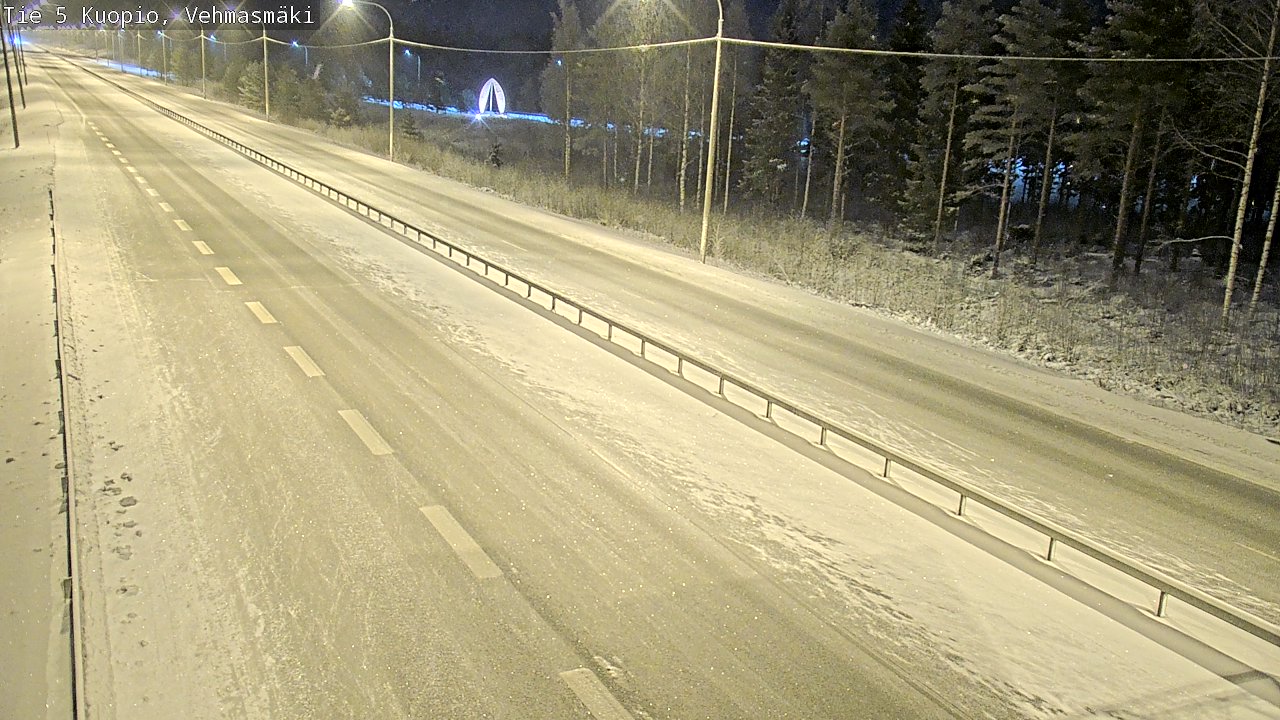 Kelikamerat Kuva Tie 5 Kuopio, Vehmasmäki, Kuopio, Pohjois-Savo