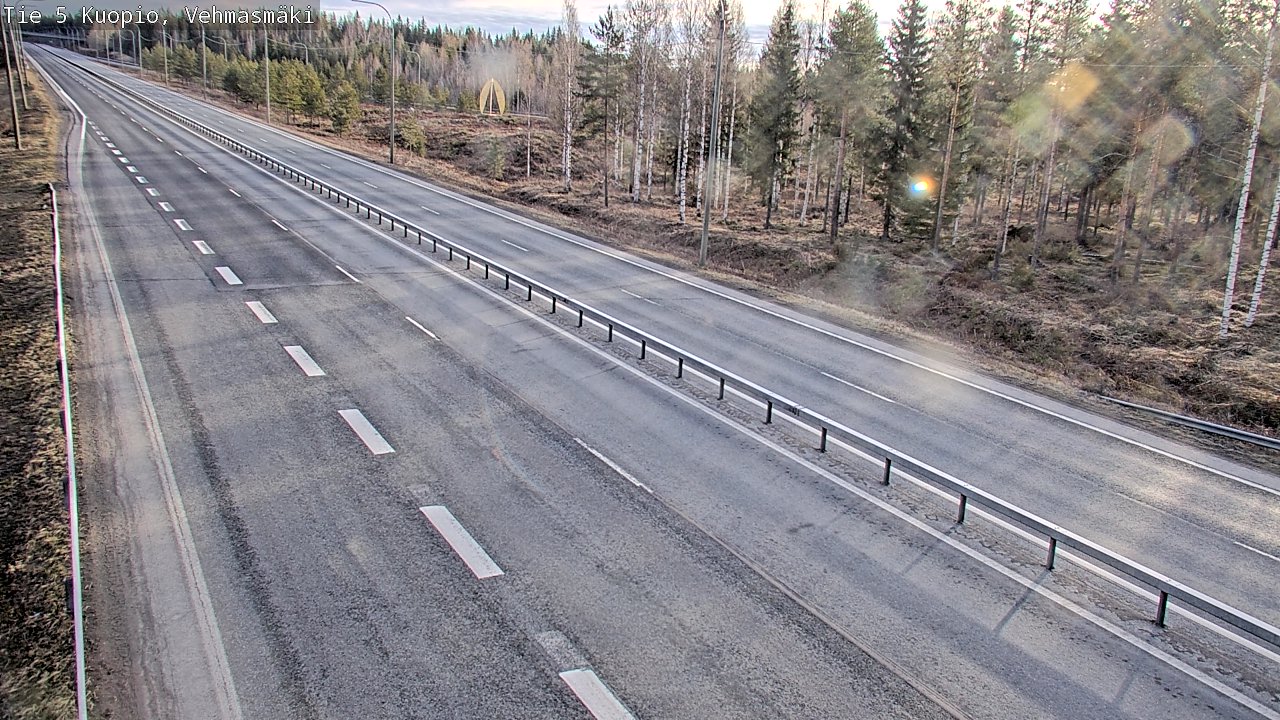 Kelikamerat Kuva Tie 5 Kuopio, Vehmasmäki, Kuopio, Pohjois-Savo