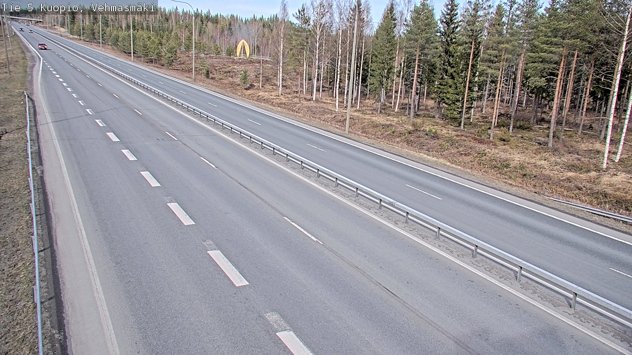 Kelikamerat Kuva Tie 5 Kuopio, Vehmasmäki, Kuopio, Pohjois-Savo