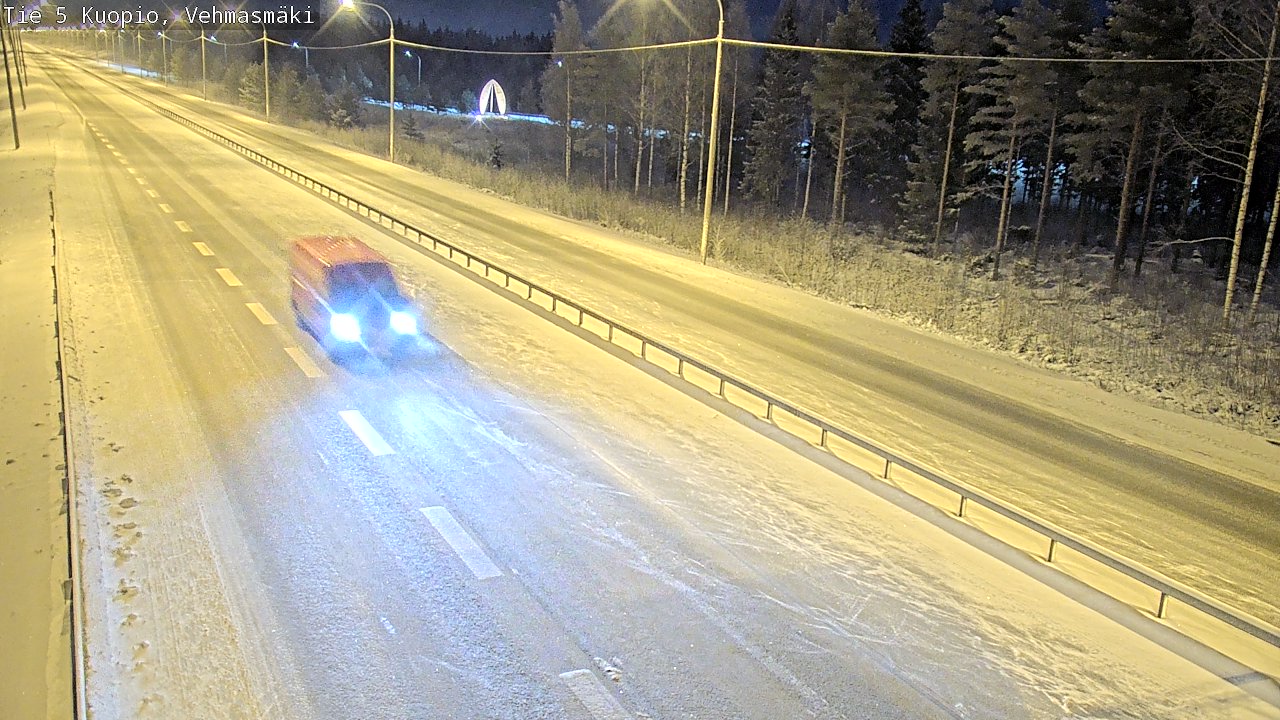 Kelikamerat Kuva Tie 5 Kuopio, Vehmasmäki, Kuopio, Pohjois-Savo