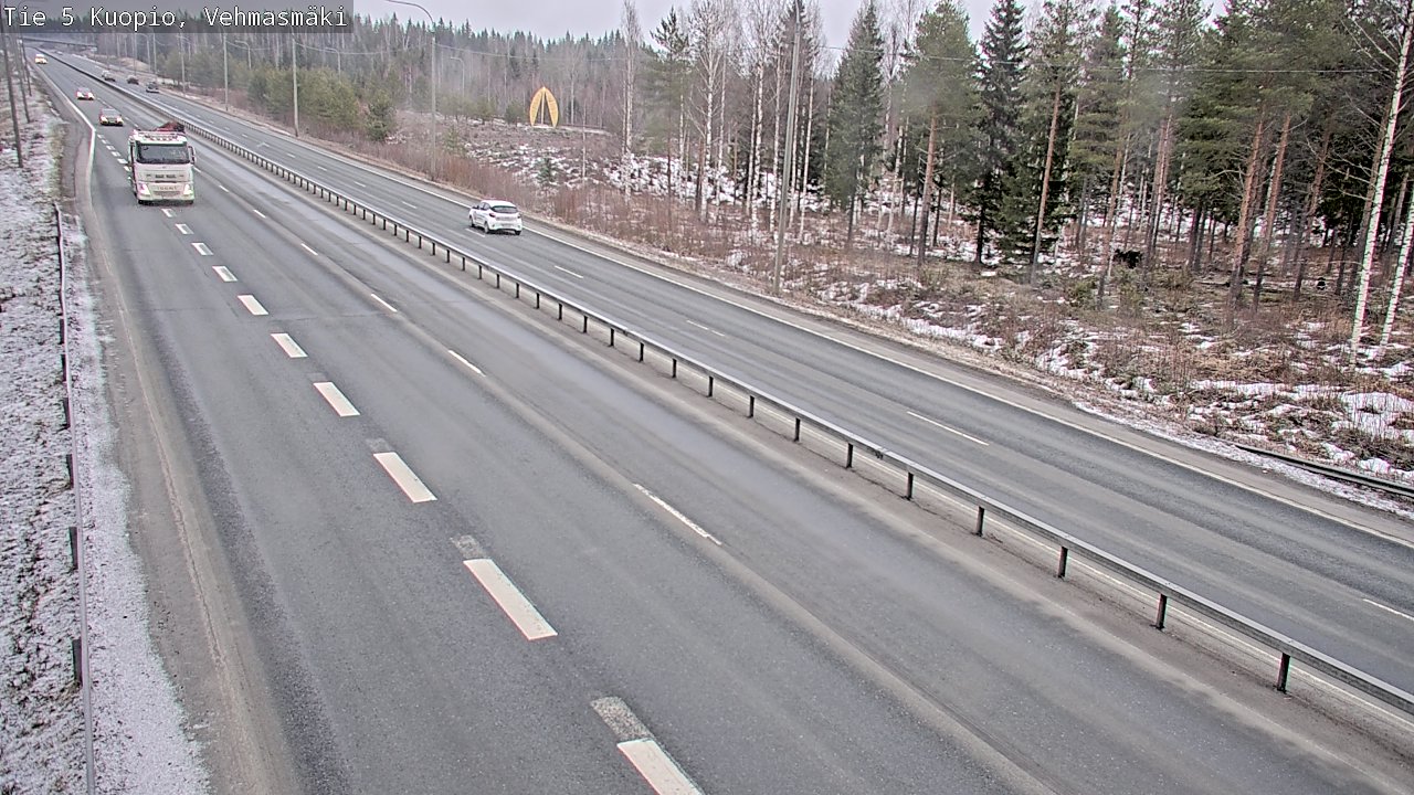 Kelikamerat Kuva Tie 5 Kuopio, Vehmasmäki, Kuopio, Pohjois-Savo