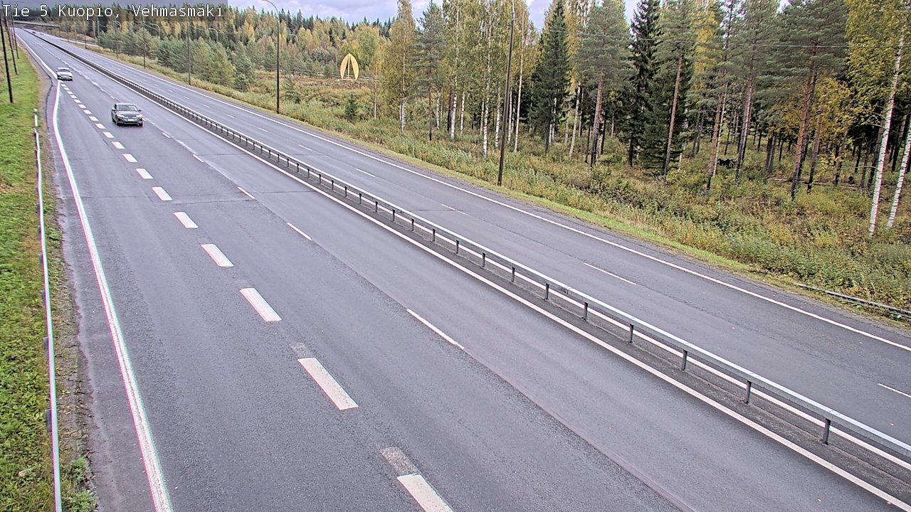 Kelikamerat Kuva Tie 5 Kuopio, Vehmasmäki, Kuopio, Pohjois-Savo