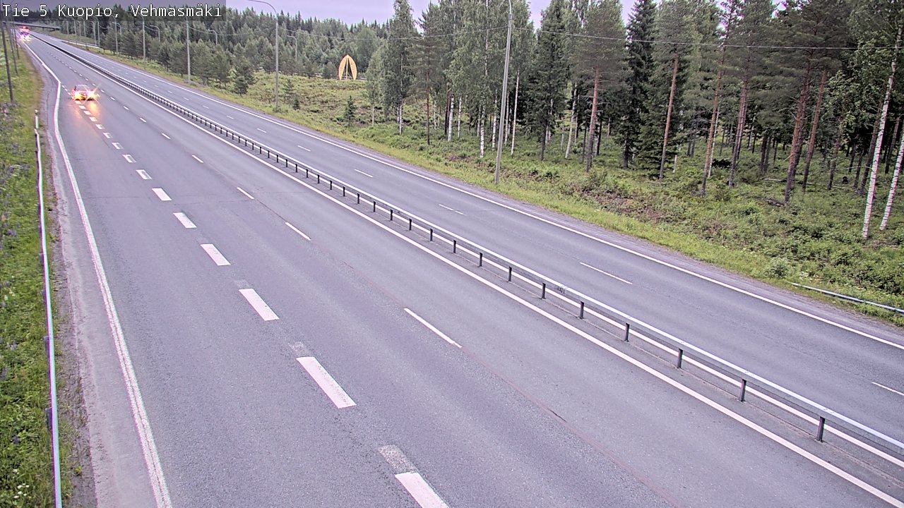 Kelikamerat Kuva Tie 5 Kuopio, Vehmasmäki, Kuopio, Pohjois-Savo