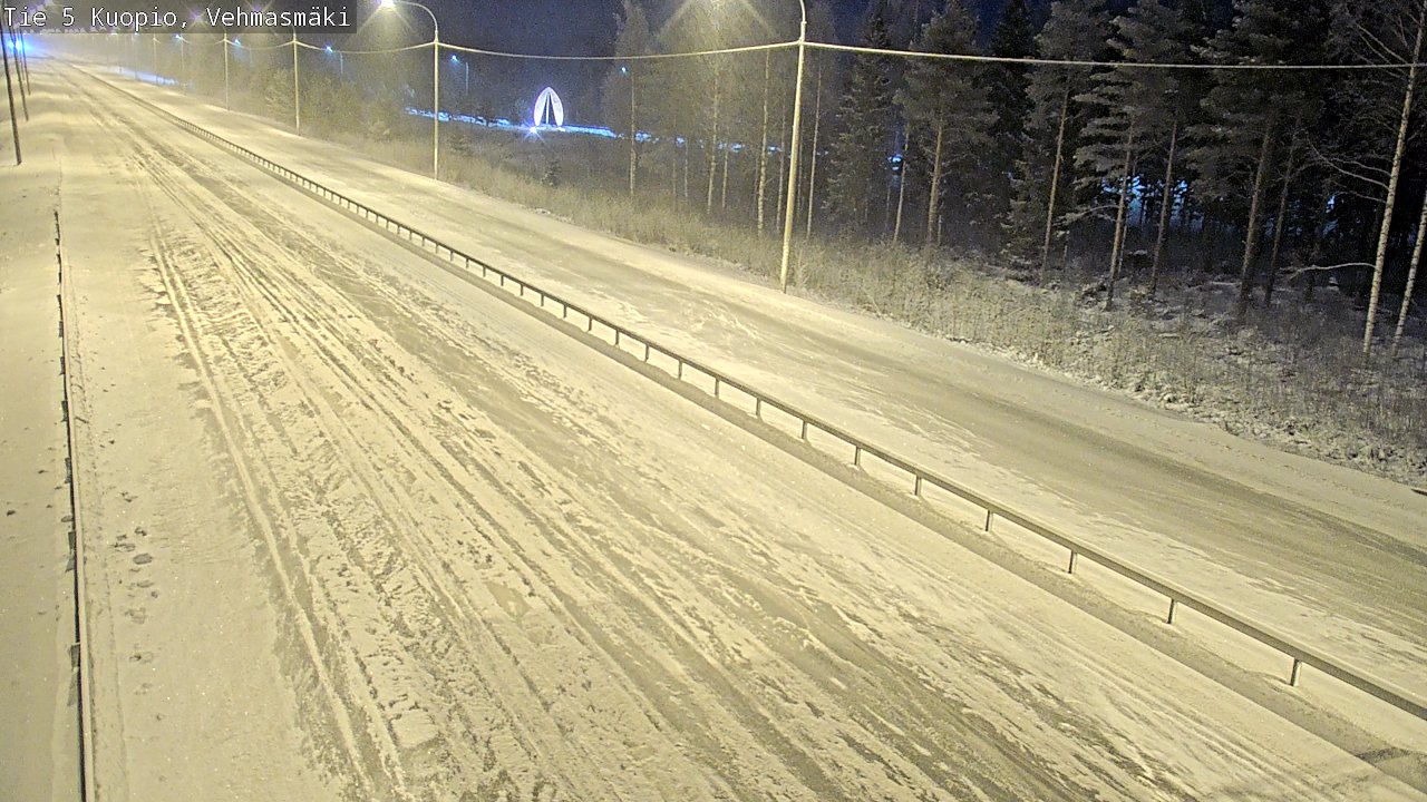 Kelikamerat Kuva Tie 5 Kuopio, Vehmasmäki, Kuopio, Pohjois-Savo