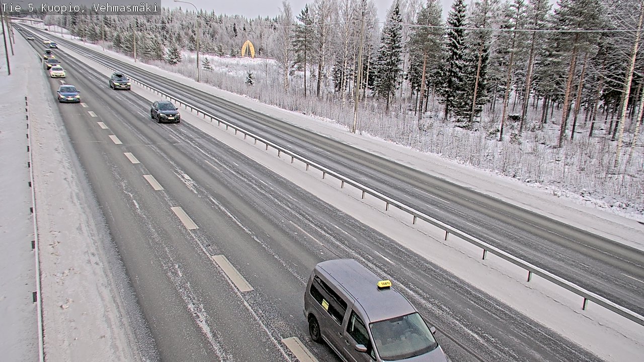 Kelikamerat Kuva Tie 5 Kuopio, Vehmasmäki, Kuopio, Pohjois-Savo