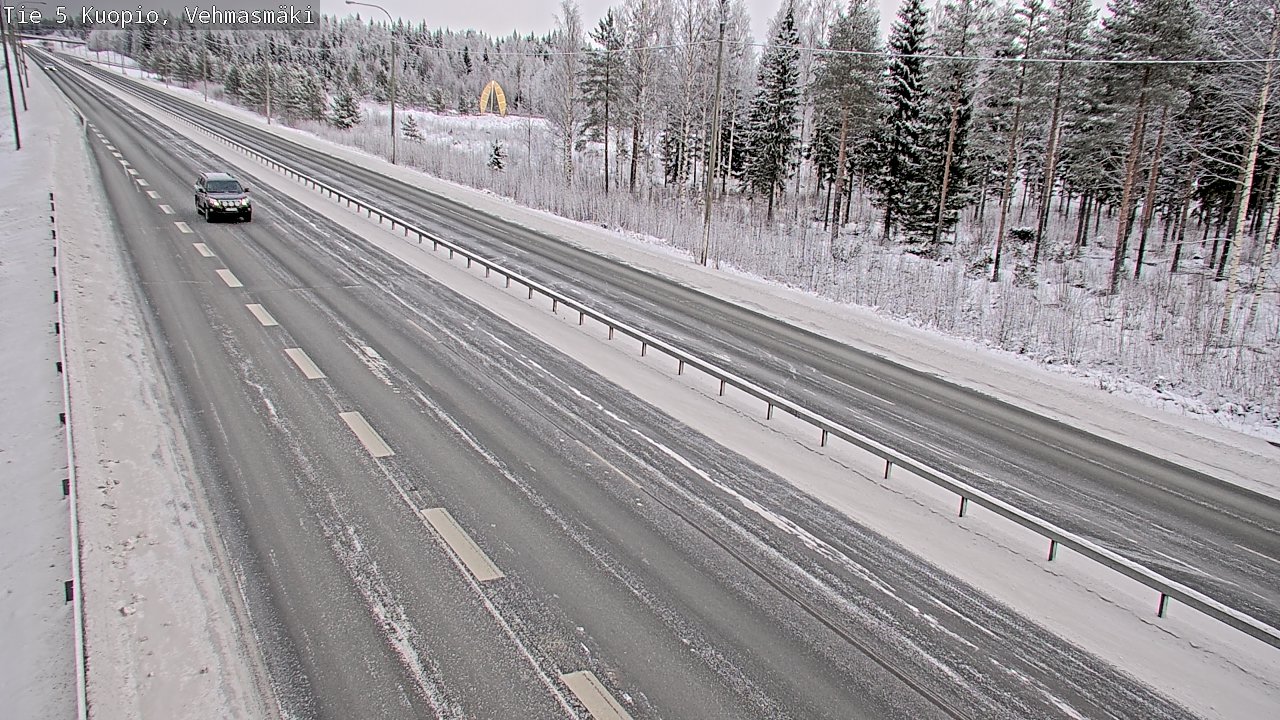 Kelikamerat Kuva Tie 5 Kuopio, Vehmasmäki, Kuopio, Pohjois-Savo