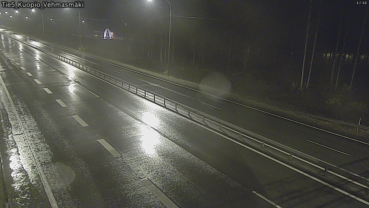 Weather Camera Image Väg 5 Kuopio, Vehmasmäki, Kuopio, Pohjois-Savo