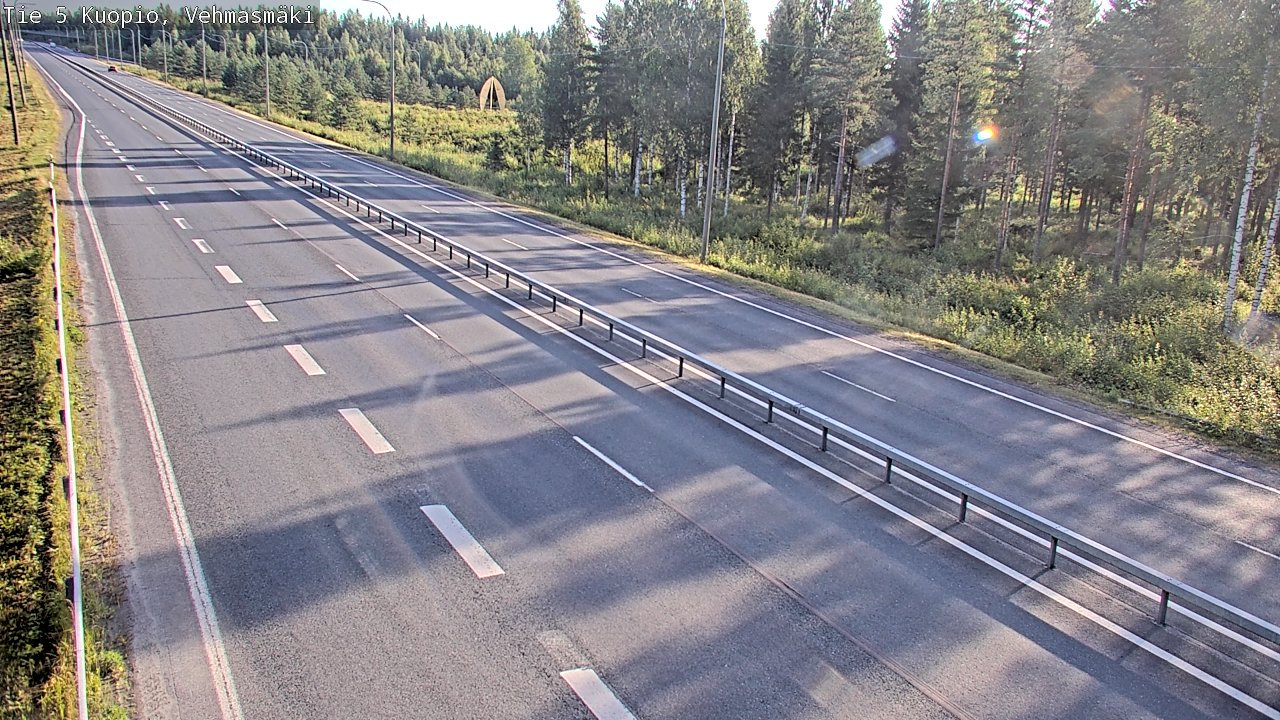 Kelikamerat Kuva Tie 5 Kuopio, Vehmasmäki, Kuopio, Pohjois-Savo