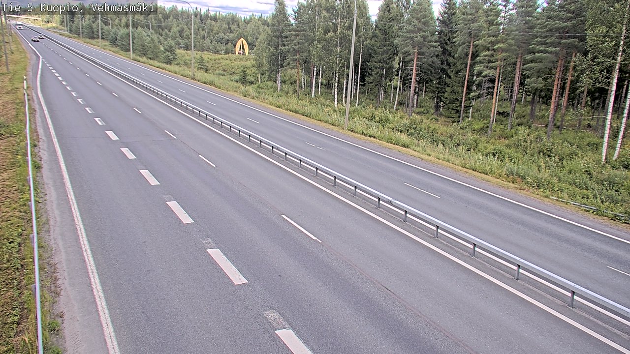 Kelikamerat Kuva Tie 5 Kuopio, Vehmasmäki, Kuopio, Pohjois-Savo