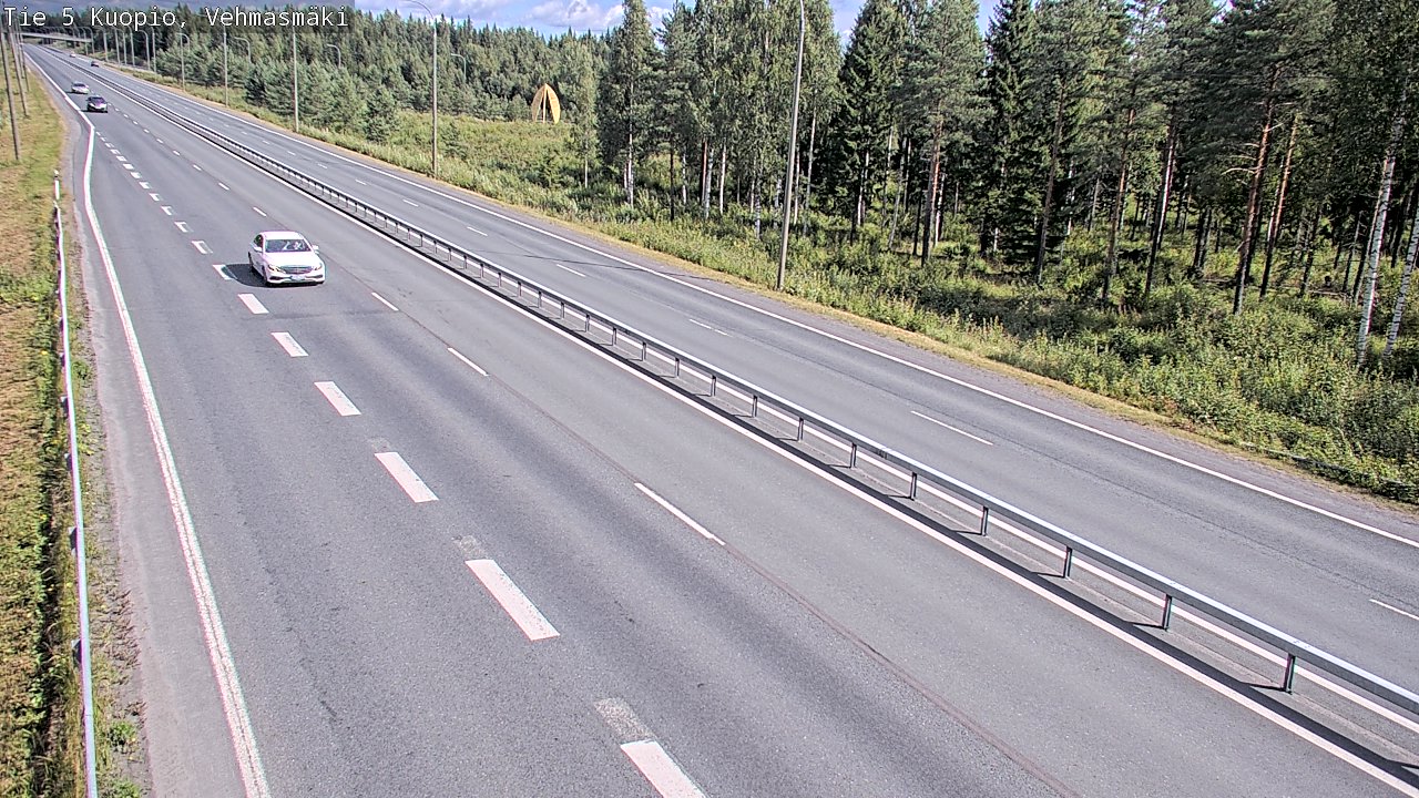 Kelikamerat Kuva Tie 5 Kuopio, Vehmasmäki, Kuopio, Pohjois-Savo
