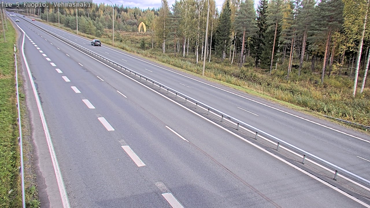 Kelikamerat Kuva Tie 5 Kuopio, Vehmasmäki, Kuopio, Pohjois-Savo