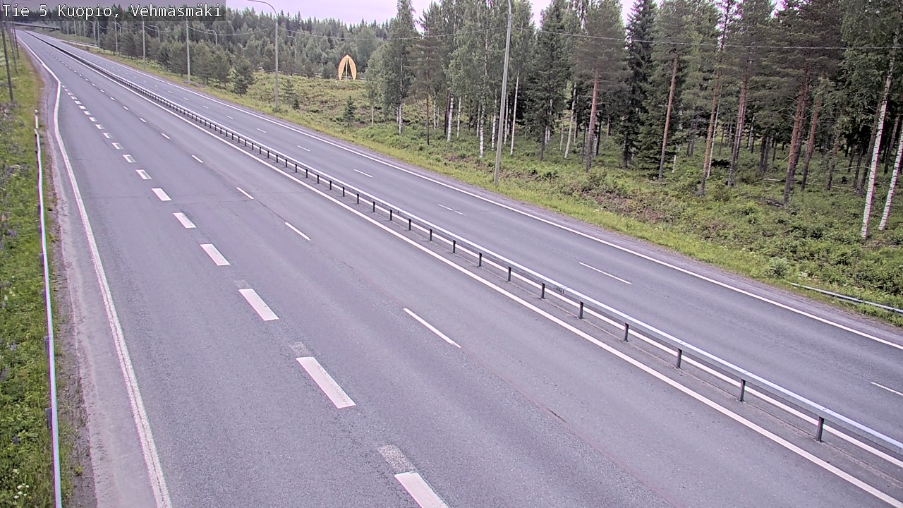 Kelikamerat Kuva Tie 5 Kuopio, Vehmasmäki, Kuopio, Pohjois-Savo