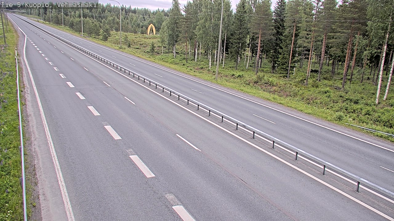 Kelikamerat Kuva Tie 5 Kuopio, Vehmasmäki, Kuopio, Pohjois-Savo