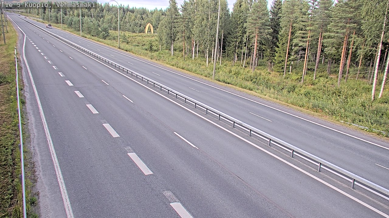 Kelikamerat Kuva Tie 5 Kuopio, Vehmasmäki, Kuopio, Pohjois-Savo