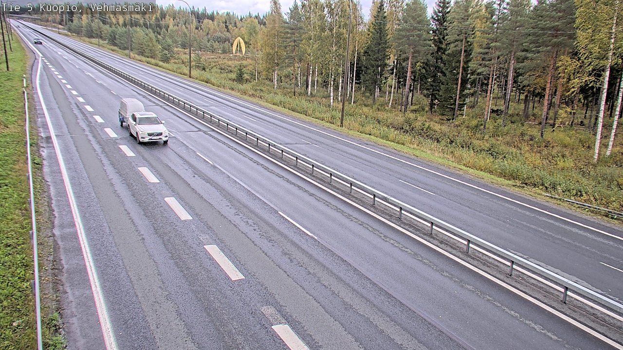 Kelikamerat Kuva Tie 5 Kuopio, Vehmasmäki, Kuopio, Pohjois-Savo