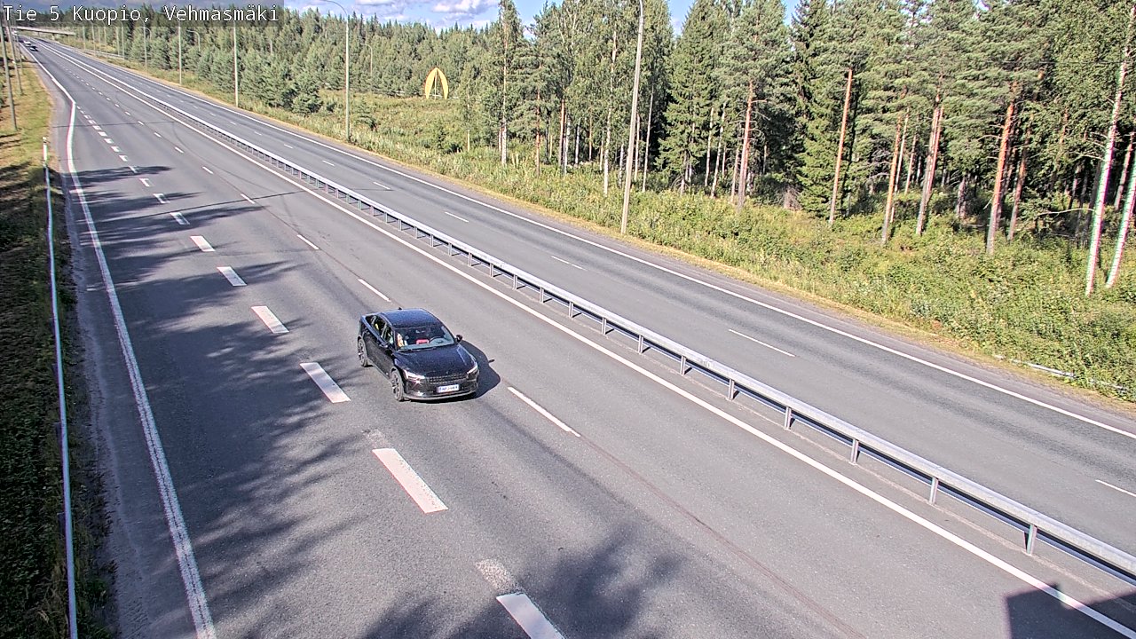 Kelikamerat Kuva Tie 5 Kuopio, Vehmasmäki, Kuopio, Pohjois-Savo