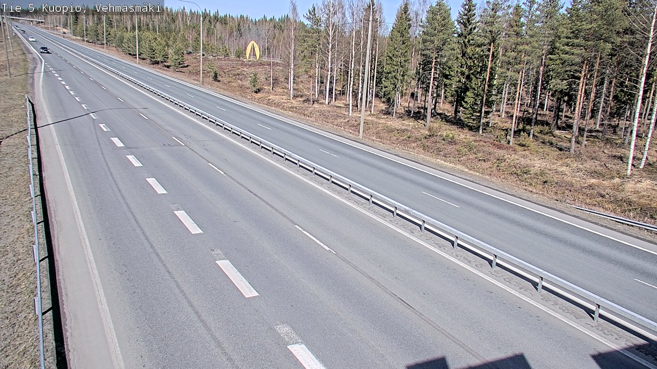 Kelikamerat Kuva Tie 5 Kuopio, Vehmasmäki, Kuopio, Pohjois-Savo