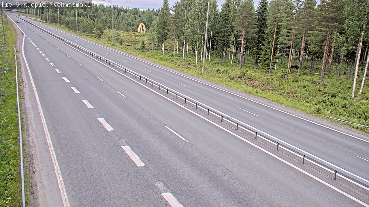 Kelikamerat Kuva Tie 5 Kuopio, Vehmasmäki, Kuopio, Pohjois-Savo