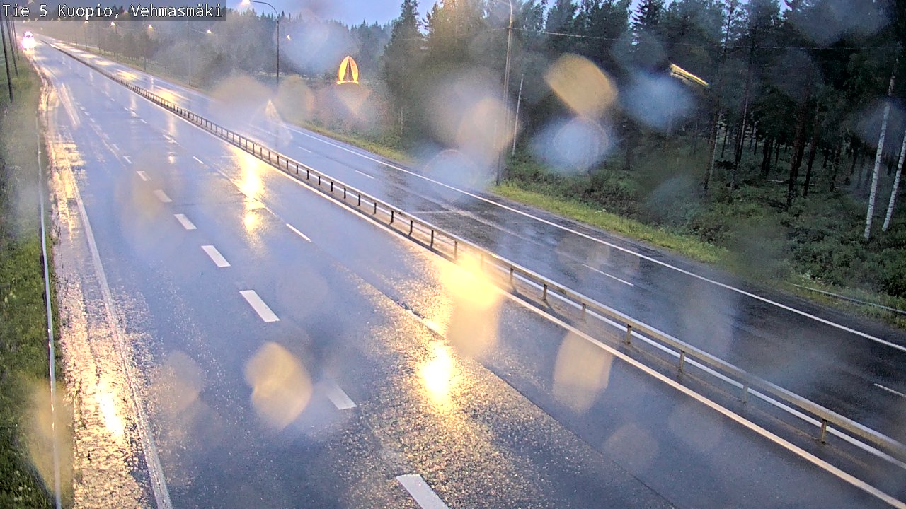 Kelikamerat Kuva Tie 5 Kuopio, Vehmasmäki, Kuopio, Pohjois-Savo