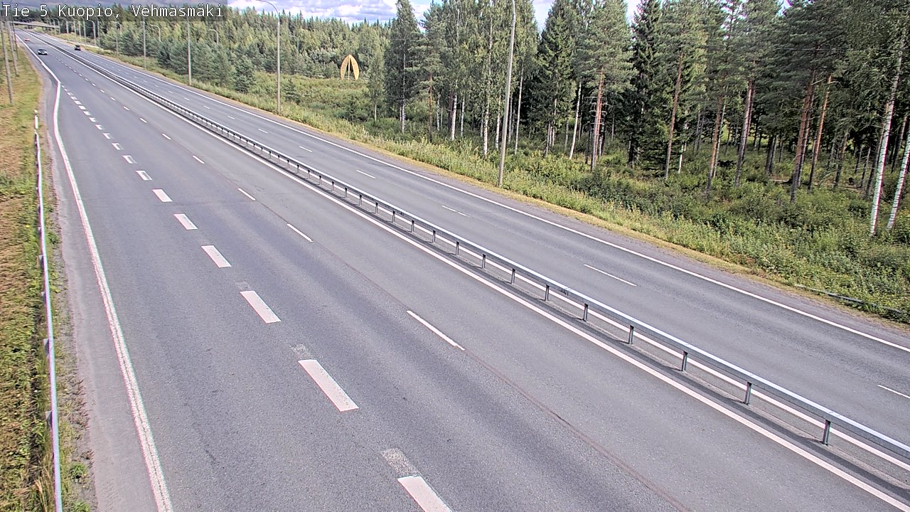 Kelikamerat Kuva Tie 5 Kuopio, Vehmasmäki, Kuopio, Pohjois-Savo