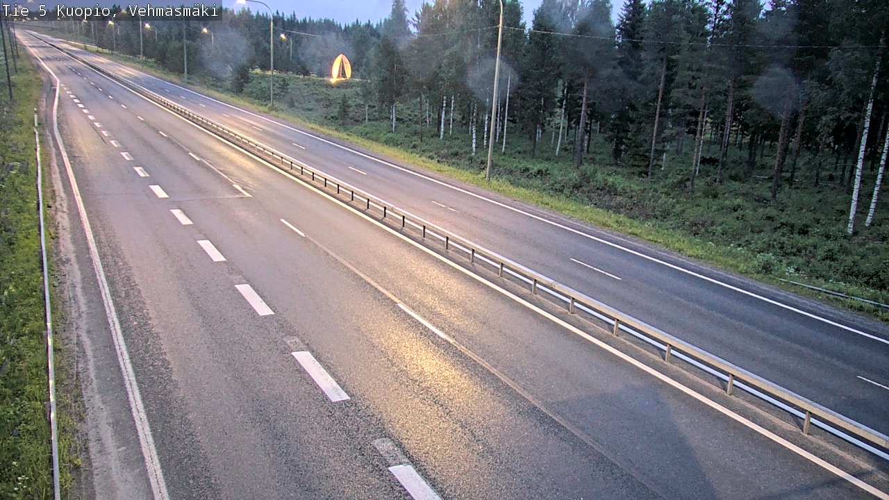 Kelikamerat Kuva Tie 5 Kuopio, Vehmasmäki, Kuopio, Pohjois-Savo