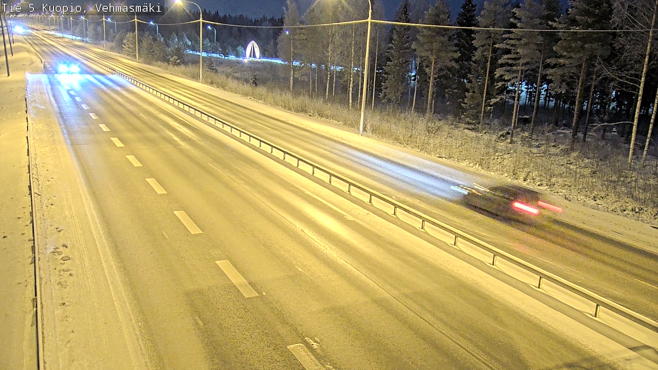 Kelikamerat Kuva Tie 5 Kuopio, Vehmasmäki, Kuopio, Pohjois-Savo