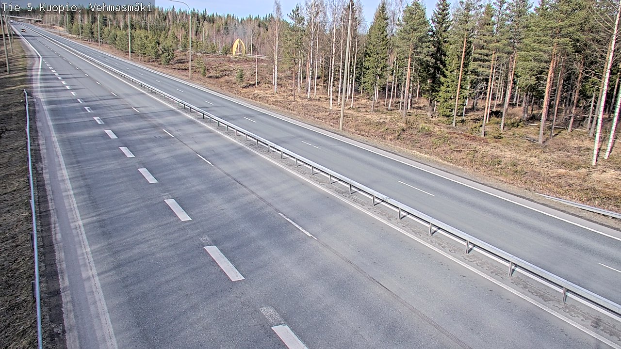 Kelikamerat Kuva Tie 5 Kuopio, Vehmasmäki, Kuopio, Pohjois-Savo