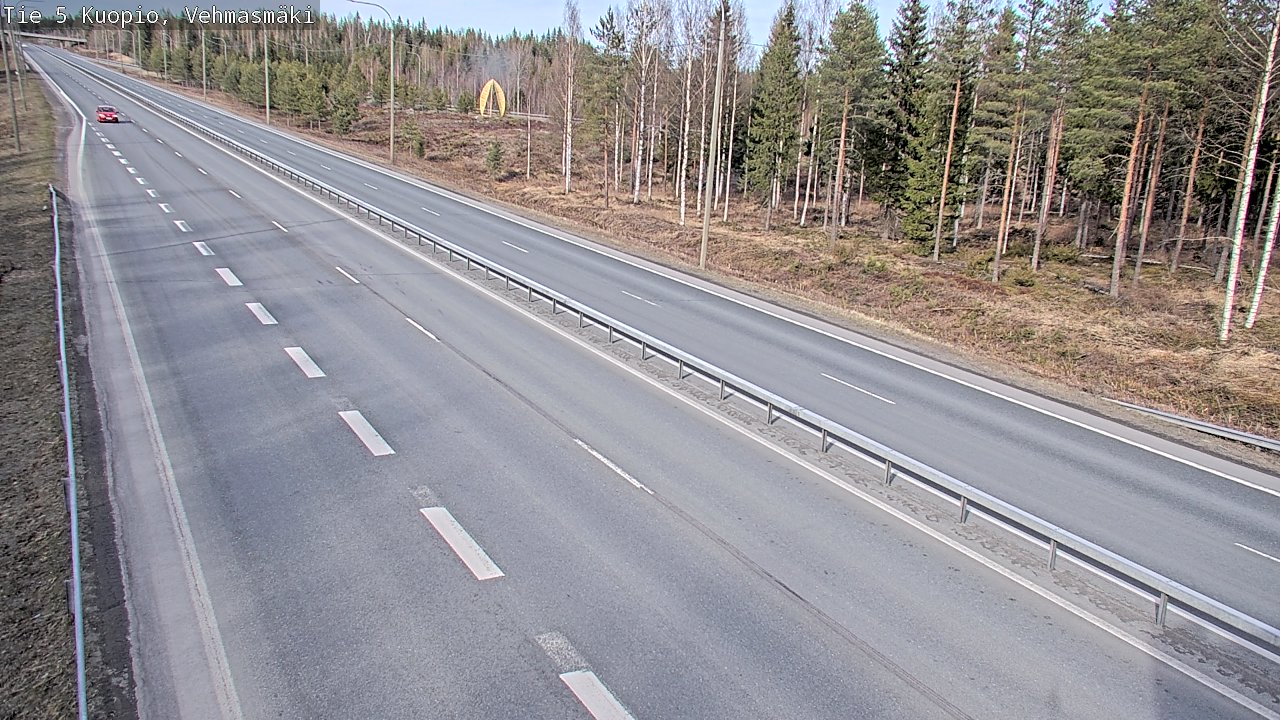 Kelikamerat Kuva Tie 5 Kuopio, Vehmasmäki, Kuopio, Pohjois-Savo