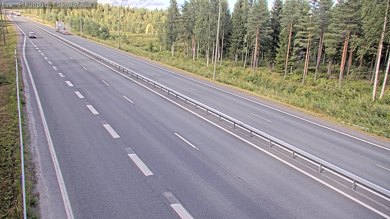Kelikamerat Kuva Tie 5 Kuopio, Vehmasmäki, Kuopio, Pohjois-Savo