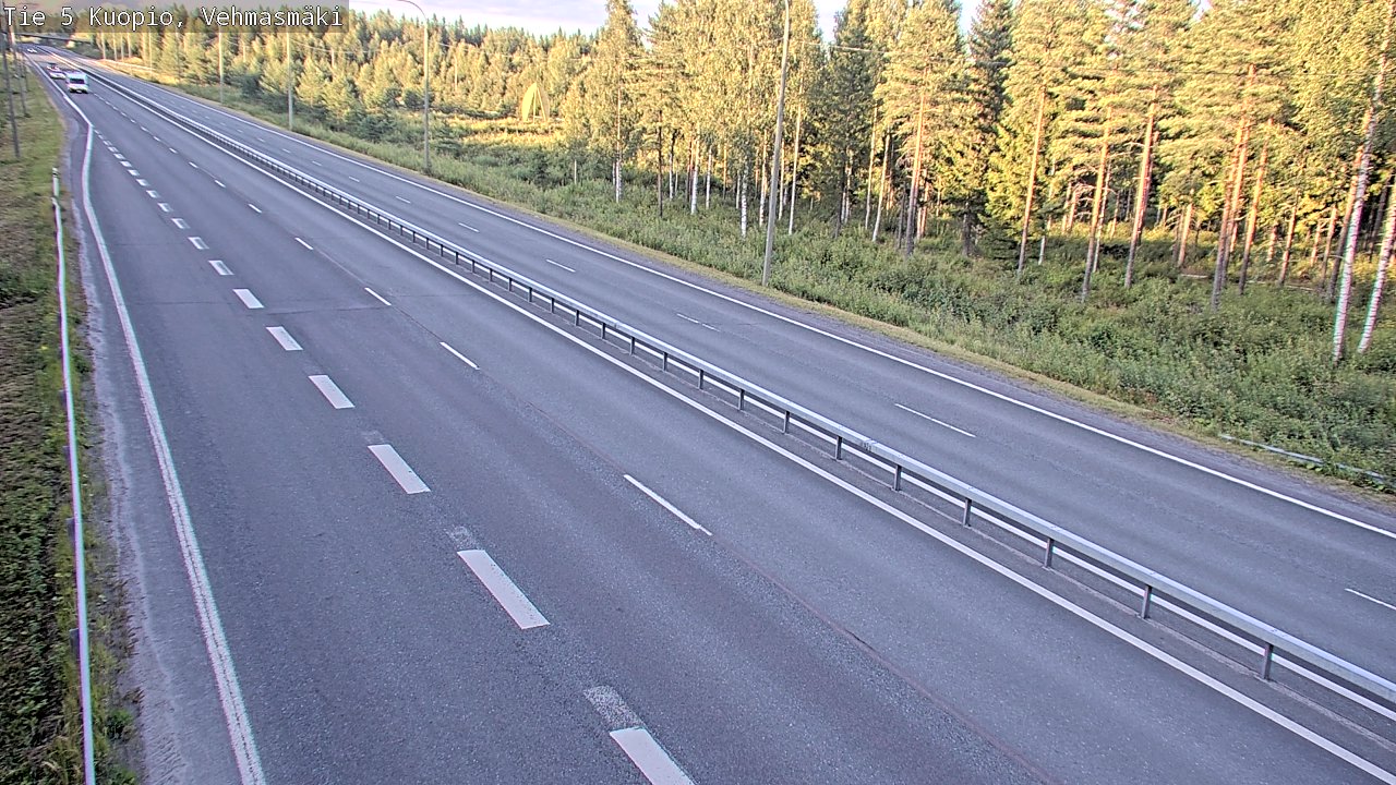 Kelikamerat Kuva Tie 5 Kuopio, Vehmasmäki, Kuopio, Pohjois-Savo