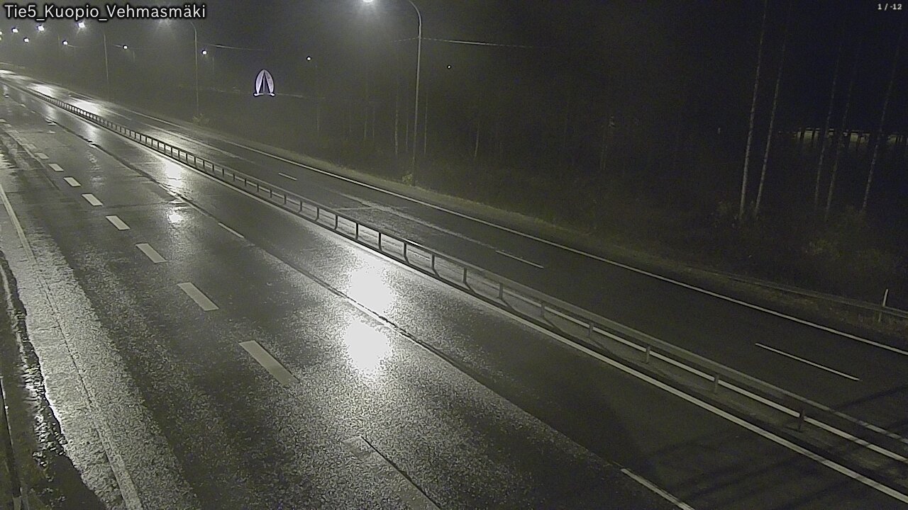 Weather Camera Image Road 5 Kuopio, Vehmasmäki, Kuopio, Pohjois-Savo