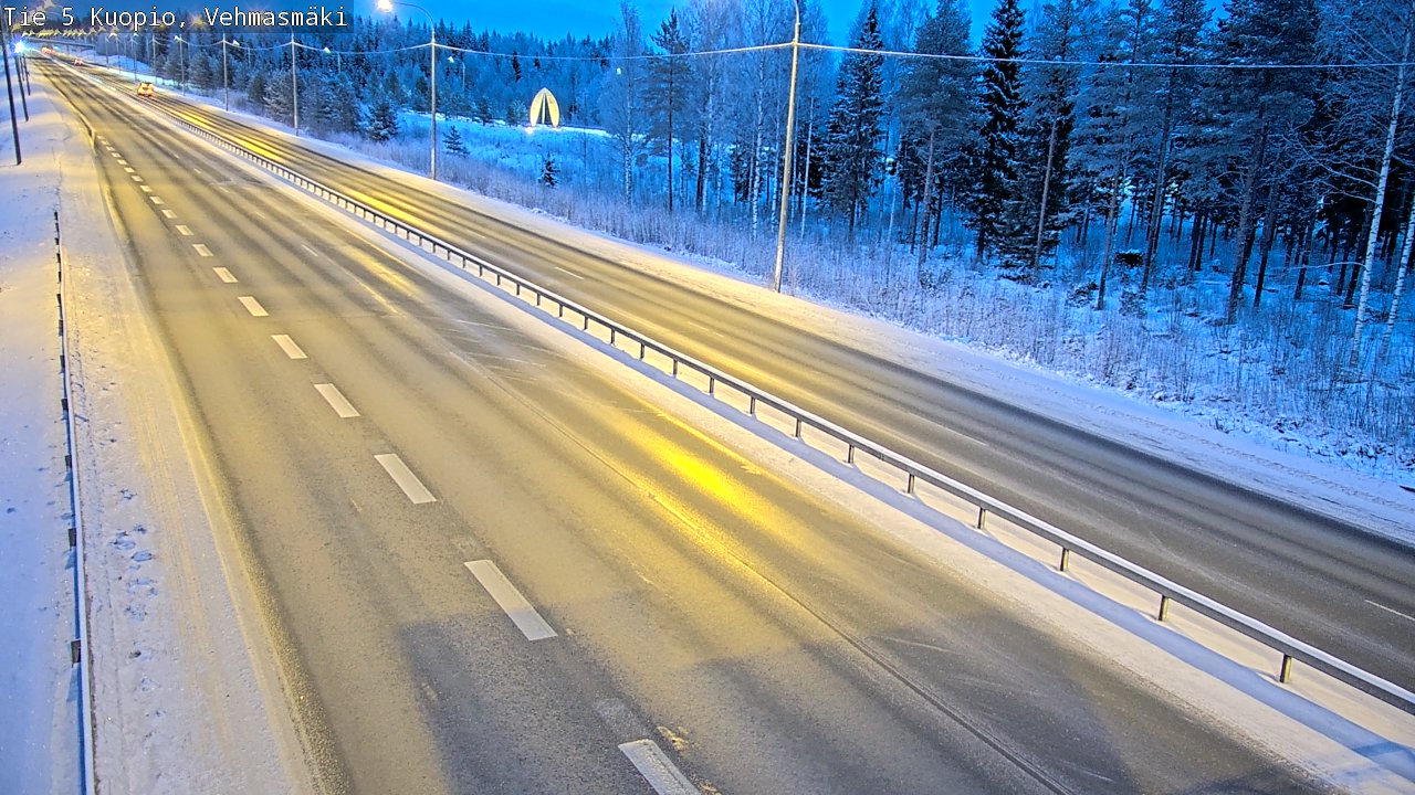 Kelikamerat Kuva Tie 5 Kuopio, Vehmasmäki, Kuopio, Pohjois-Savo