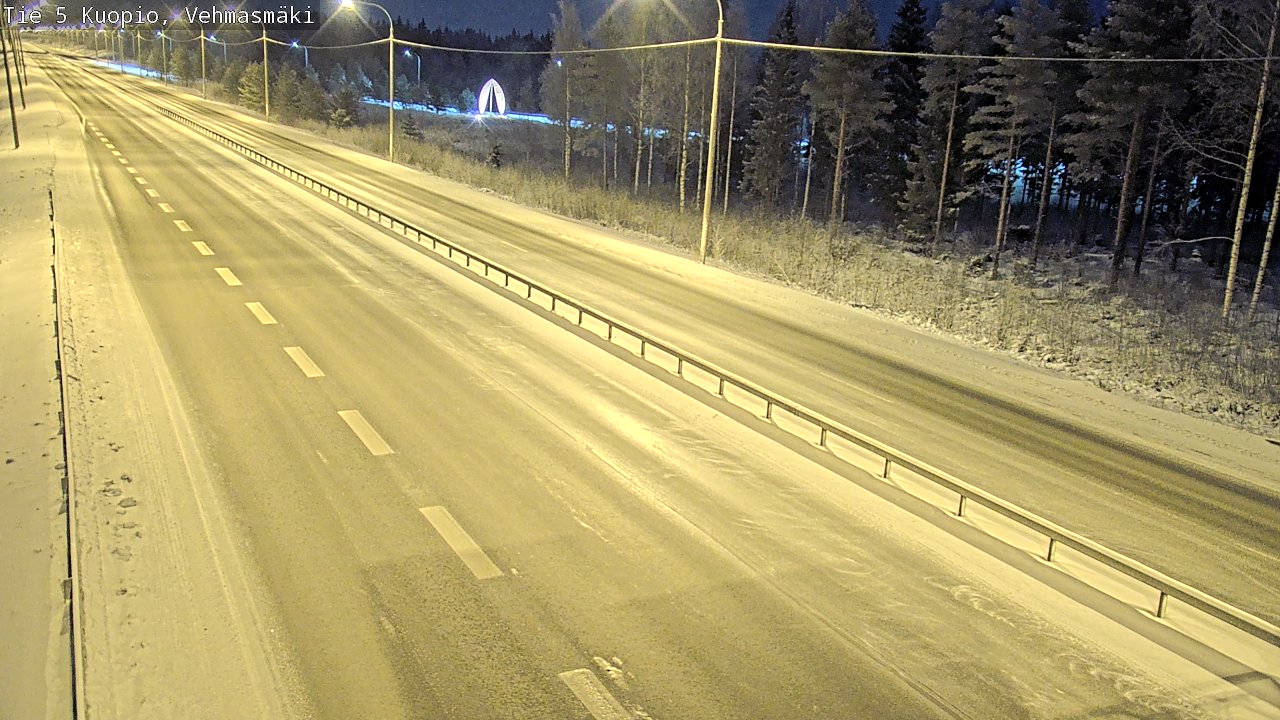 Kelikamerat Kuva Tie 5 Kuopio, Vehmasmäki, Kuopio, Pohjois-Savo