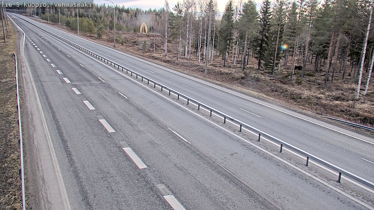 Kelikamerat Kuva Tie 5 Kuopio, Vehmasmäki, Kuopio, Pohjois-Savo