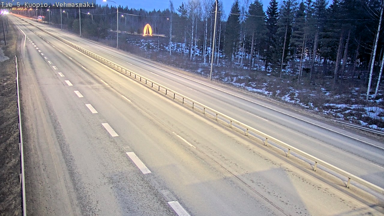 Kelikamerat Kuva Tie 5 Kuopio, Vehmasmäki, Kuopio, Pohjois-Savo